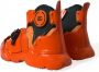 Dolce & Gabbana Oranje Multi Panel High Top Sneakers Orange Heren - Thumbnail 10