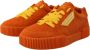 Dolce & Gabbana P.j. Tucker Oranje Leren Sneakers Orange Dames - Thumbnail 4