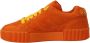 Dolce & Gabbana P.j. Tucker Oranje Leren Sneakers Orange Dames - Thumbnail 5