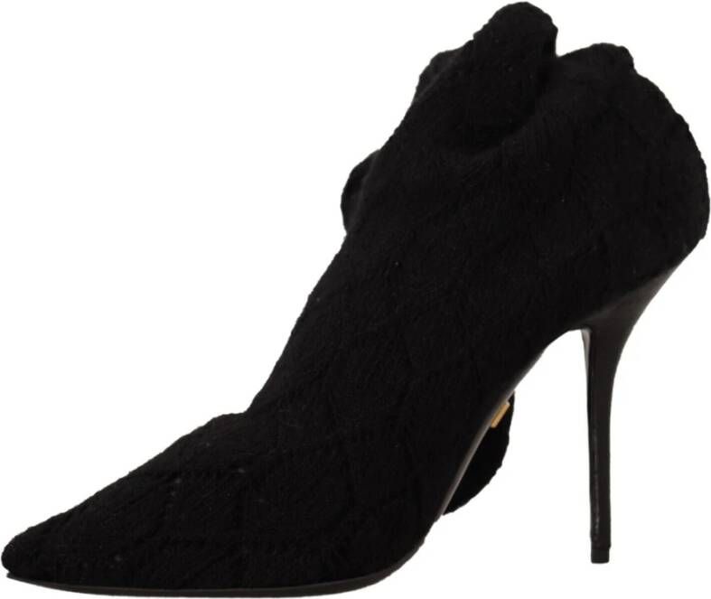 Dolce & Gabbana Over-knee Boots Black Dames