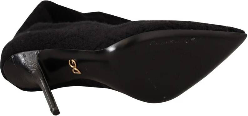 Dolce & Gabbana Over-knee Boots Black Dames