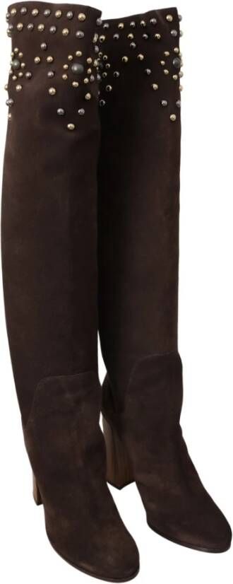 Dolce & Gabbana Over-knee Boots Brown Dames