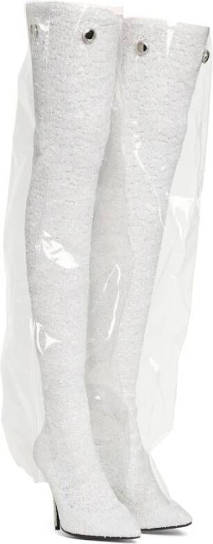 Dolce & Gabbana Over-knee Boots White Dames