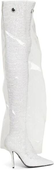 Dolce & Gabbana Over-knee Boots White Dames