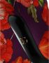 Dolce & Gabbana Paarse Bloemen Jersey Enkellaars Schoenen Multicolor Dames - Thumbnail 7