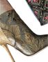 Dolce & Gabbana Patchwork Print Hoge Hakken Laarzen Multicolor Dames - Thumbnail 8