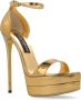 Dolce & Gabbana Plateau sandalen Yellow Dames - Thumbnail 7