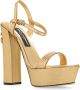 Dolce & Gabbana Plateau sandalen Yellow Dames - Thumbnail 4