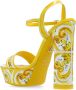 Dolce & Gabbana Plateau sandalen Yellow Dames - Thumbnail 5