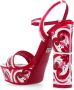 Dolce & Gabbana Plateau sandalen Roze Dames - Thumbnail 5
