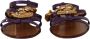 Dolce & Gabbana Platte Gladiator Sandalen met Hart Hanger en Gouden Ketting Brown Dames - Thumbnail 3