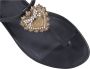 Dolce & Gabbana Platte Sandalen met Enkelbandjes Black Dames - Thumbnail 5