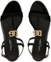 Dolce & Gabbana Glanzende Bianca Sandalen Black Dames - Thumbnail 8