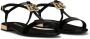 Dolce & Gabbana Glanzende Bianca Sandalen Black Dames - Thumbnail 10