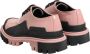 Dolce & Gabbana Poederroze Leren Veterschoenen - Thumbnail 2