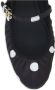 Dolce & Gabbana Polka Dot Leren Platte Schoenen Black Dames - Thumbnail 3