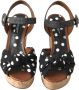 Dolce & Gabbana Verhoog je stijl met Budapester Wedges Black Dames - Thumbnail 2