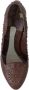 Dolce & Gabbana Bloemenkristalhakken Cinderella Stijl Brown Dames - Thumbnail 3