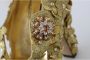 Dolce & Gabbana Gouden Bloemen Kristal Versierde Pumps Yellow Dames - Thumbnail 25