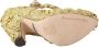 Dolce & Gabbana Gouden Bloemen Kristal Versierde Pumps Yellow Dames - Thumbnail 17