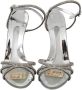 Dolce & Gabbana Zilveren Kristallen Enkelband Sandalen Gray Dames - Thumbnail 4