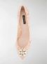 Dolce & Gabbana Kant Satijn Hakken Schoenen Orange Dames - Thumbnail 5