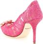 Dolce & Gabbana Elegante Decollete Schoenen Pink Dames - Thumbnail 3
