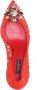 Dolce & Gabbana Coral Red Belluci Pumps met Hak Red Dames - Thumbnail 3