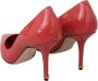 Dolce & Gabbana Donkerroze Patentleren Hakken Pumps Pink Dames - Thumbnail 6