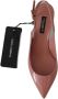 Dolce & Gabbana Patent Leather Slingback Pumps Shoes Roze Dames - Thumbnail 3