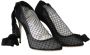 Dolce & Gabbana Netted Sock Pumps Stijlvol en Comfortabel Black Dames - Thumbnail 6