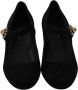 Dolce & Gabbana Crystal Heels Mary Jane Shoes Zwart Dames - Thumbnail 4