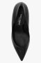 Dolce & Gabbana Zwarte Pumps van Lakleer met Gouden Logo Plaque Black Dames - Thumbnail 6