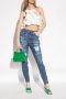 Dolce & Gabbana Chunky Sneakers Zerba Verde Leer Green Dames - Thumbnail 7