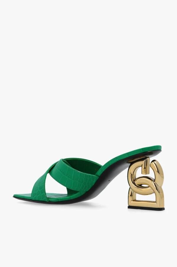 Dolce & Gabbana Pop mules Groen Dames