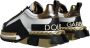 Dolce & Gabbana Portofino Lage Top Sneakers Wit Goud Multicolor Heren - Thumbnail 3