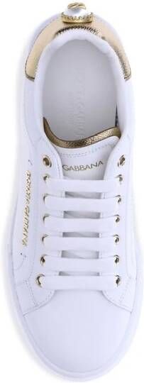 Dolce & Gabbana Portofino Leren Sneakers