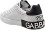 Dolce & Gabbana Portofino Leren Sneakers met Borduurwerk Multicolor Heren - Thumbnail 4