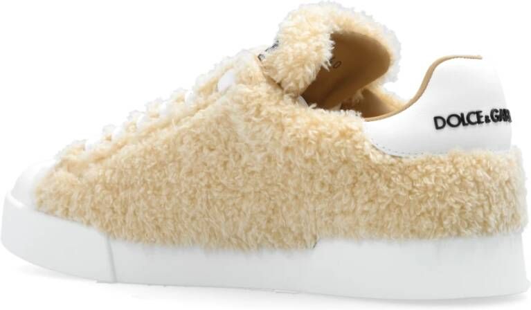 Dolce & Gabbana Portofino sneakers Beige Dames