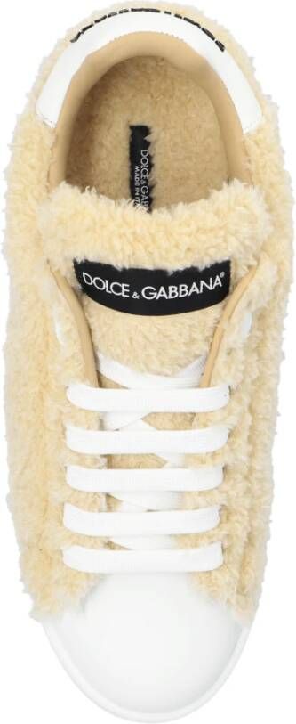 Dolce & Gabbana Portofino sneakers Beige Dames