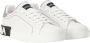 Dolce&Gabbana Low-Top Sneakers Portofino' Sneakers – White And Black in wit - Thumbnail 5