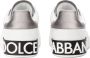 Dolce&Gabbana Low-Top Sneakers Portofino' Sneakers – White And Black in wit - Thumbnail 6