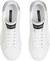 Dolce&Gabbana Low-Top Sneakers Portofino' Sneakers – White And Black in wit - Thumbnail 7