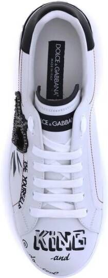 Dolce & Gabbana Portofino Sneakers met Iconische Details
