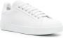 Dolce & Gabbana Witte Leren Sneakers met Ingegraveerd Logo White Dames - Thumbnail 3