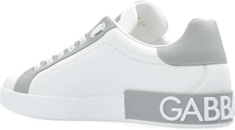 Dolce & Gabbana Portofino sneakers White Heren