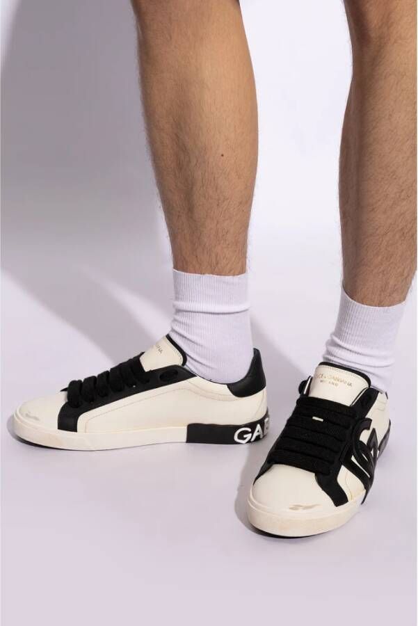 Dolce & Gabbana Portofino sneakers White Heren