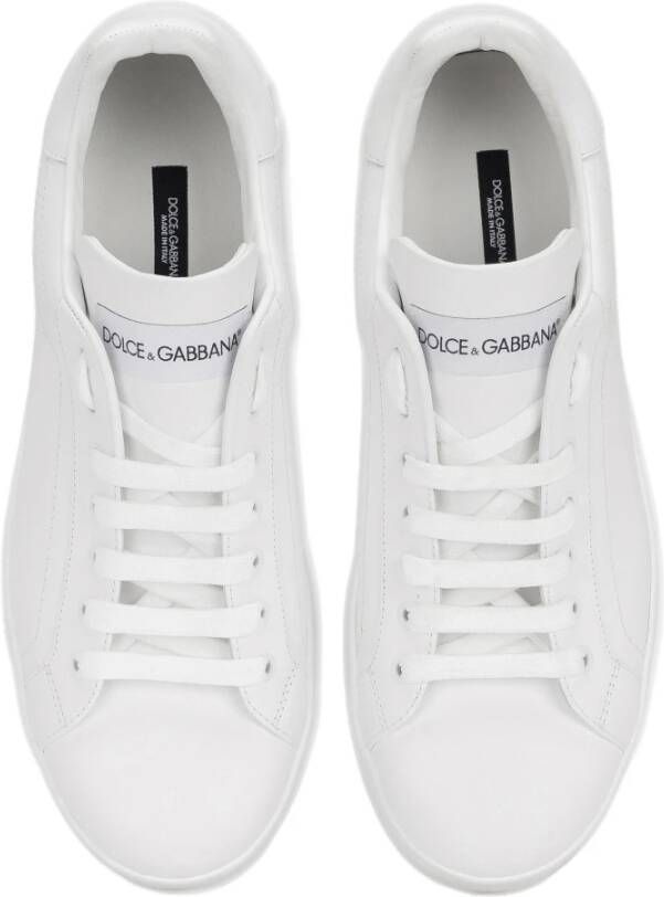 Dolce & Gabbana Portofino Sneakers White Heren