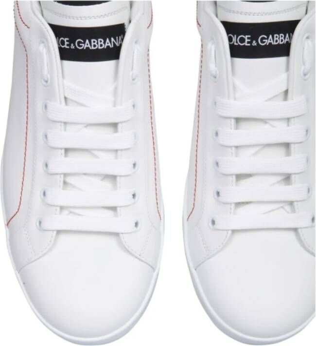 Dolce & Gabbana Portofino Sneakers White Heren