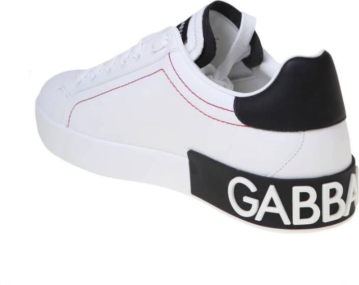 Dolce & Gabbana Portofino Sneakers White Heren